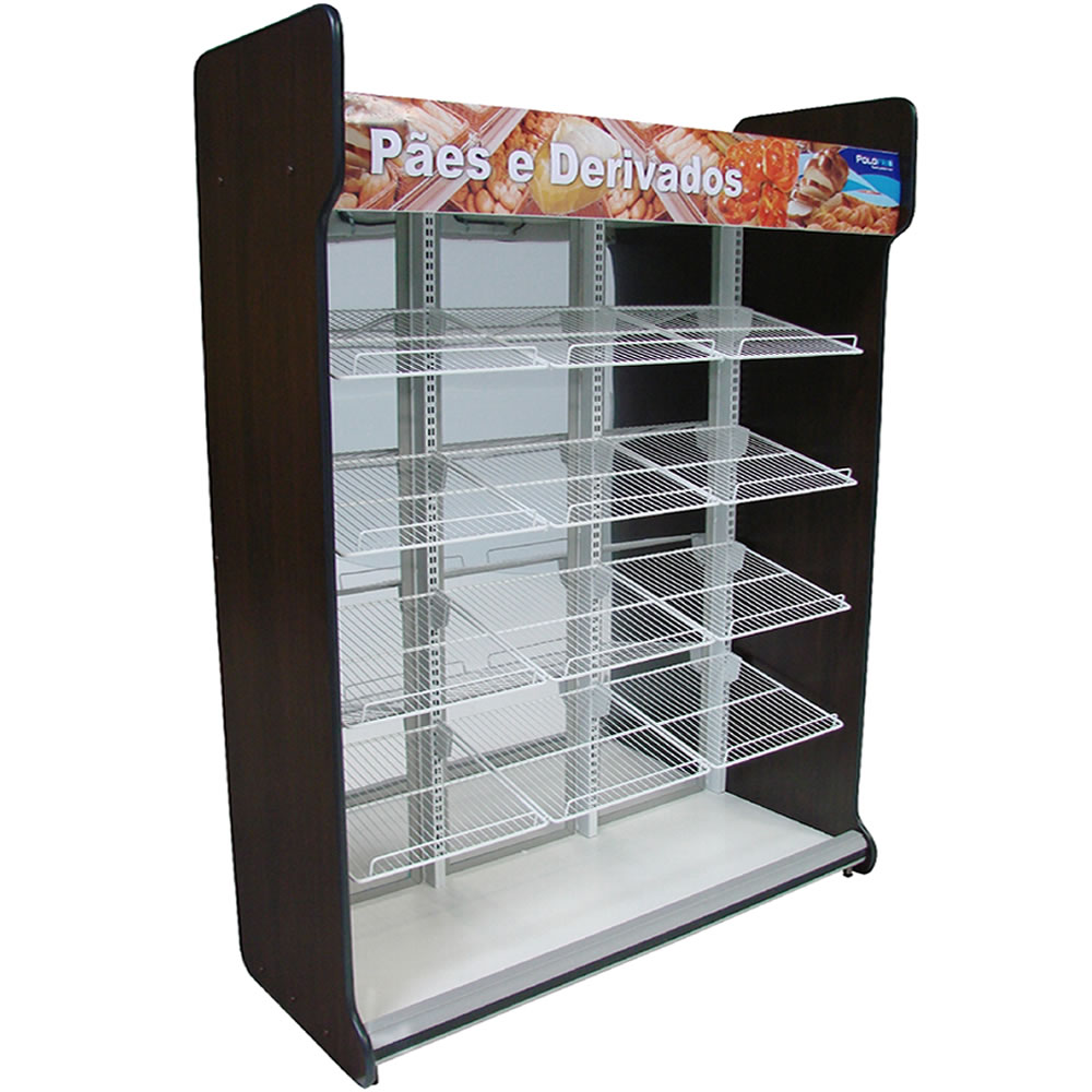 Vitrine Espelhada para Pães Nobres 1,50m Linha 7102 PoloFrio