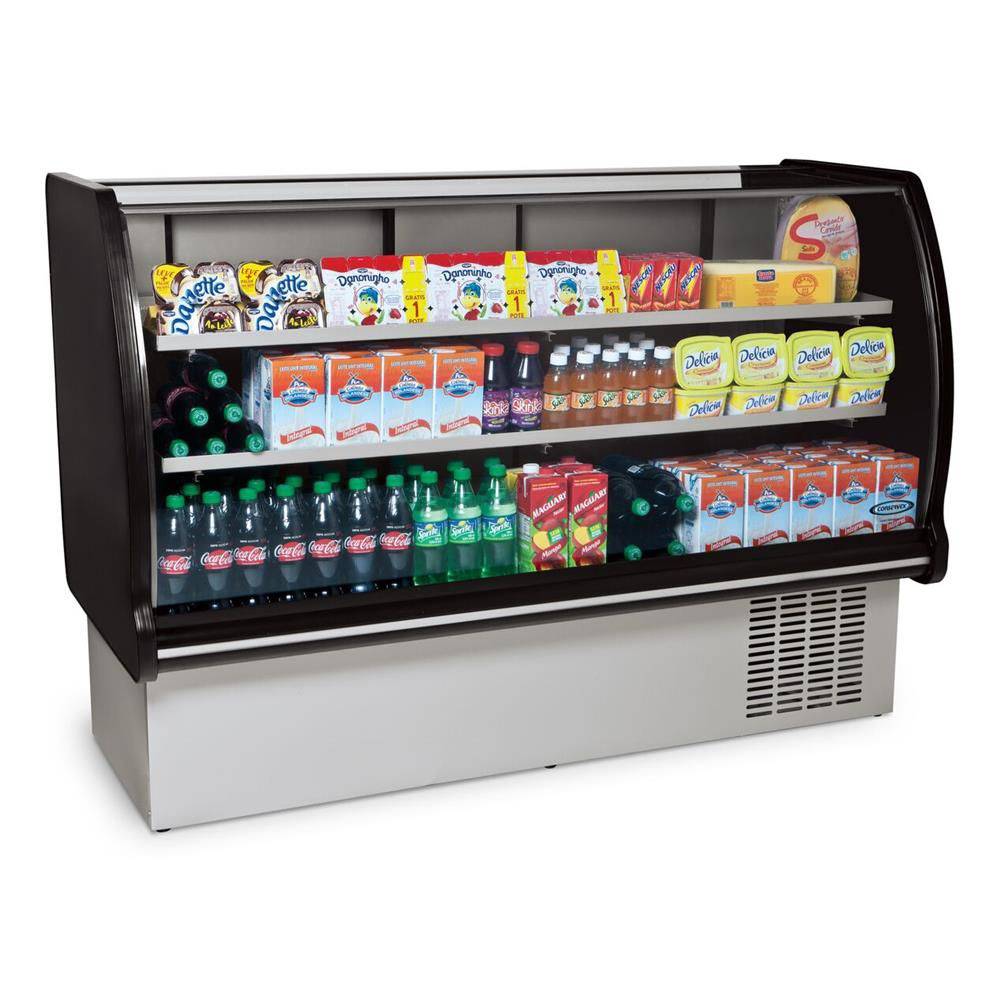 Balcão Refrigerado BRP-165 2 Placas Frias Vidro Temperado Conservex