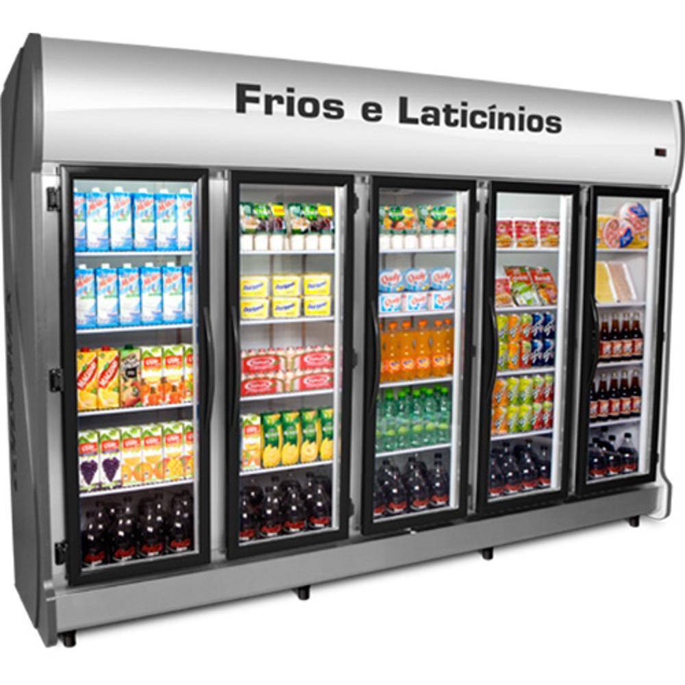 Expositor Vertical Auto Serviço 5 Portas Economic AS-5/E Conservex