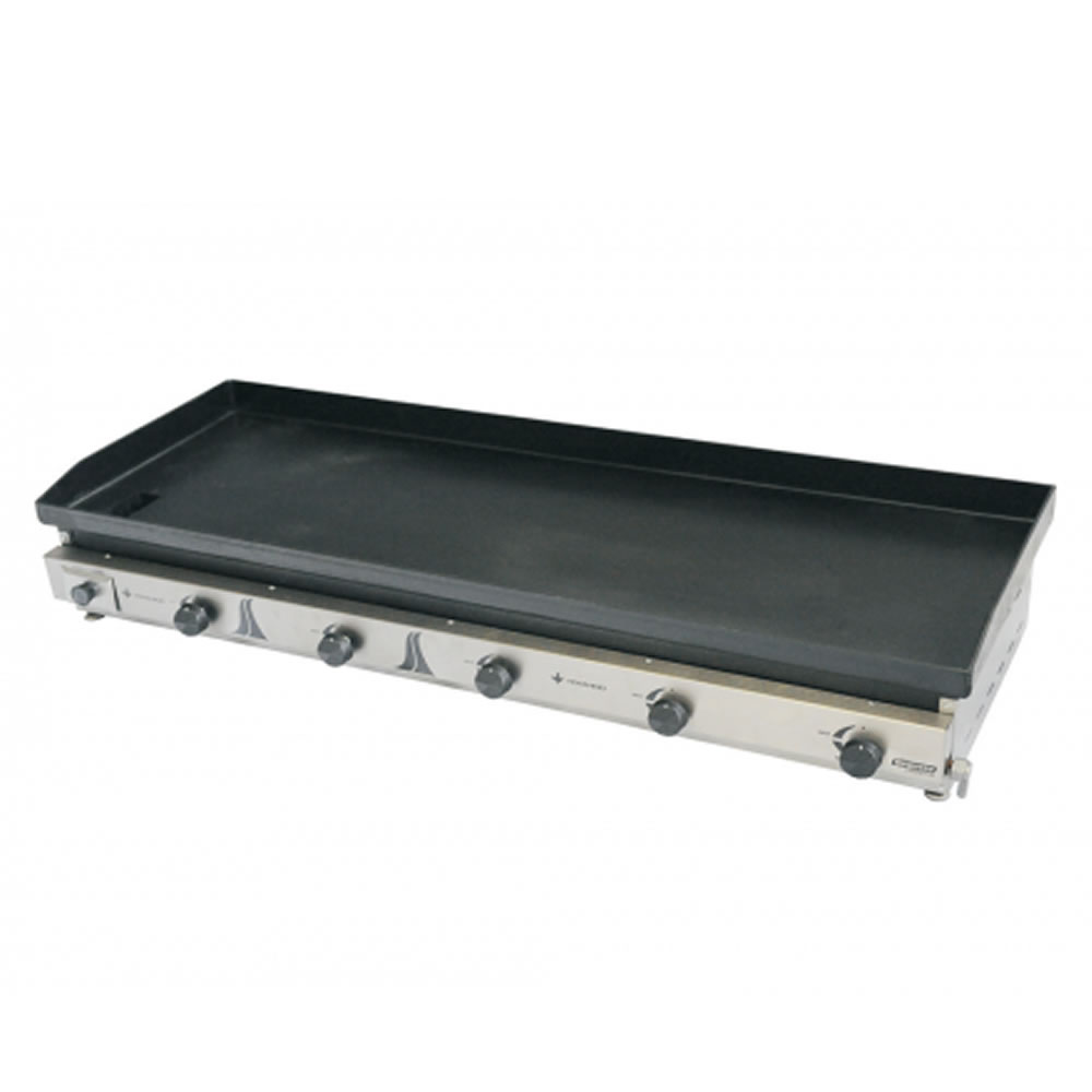 Chapa a Gás C140 Inox 06 Queimadores Venâncio