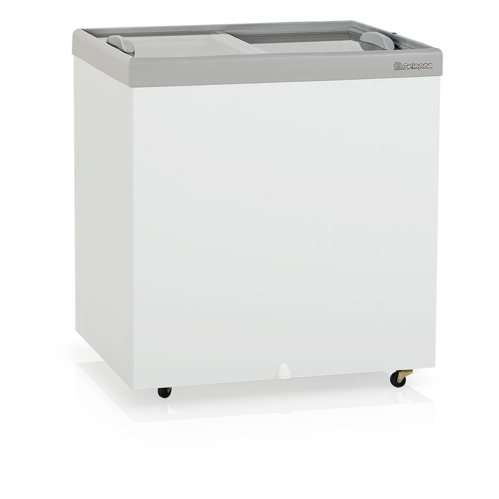 Conservador/Refrigerador Vidro Reto Deslizante - Dupla Ação GHDE-220-CZ Gelopar