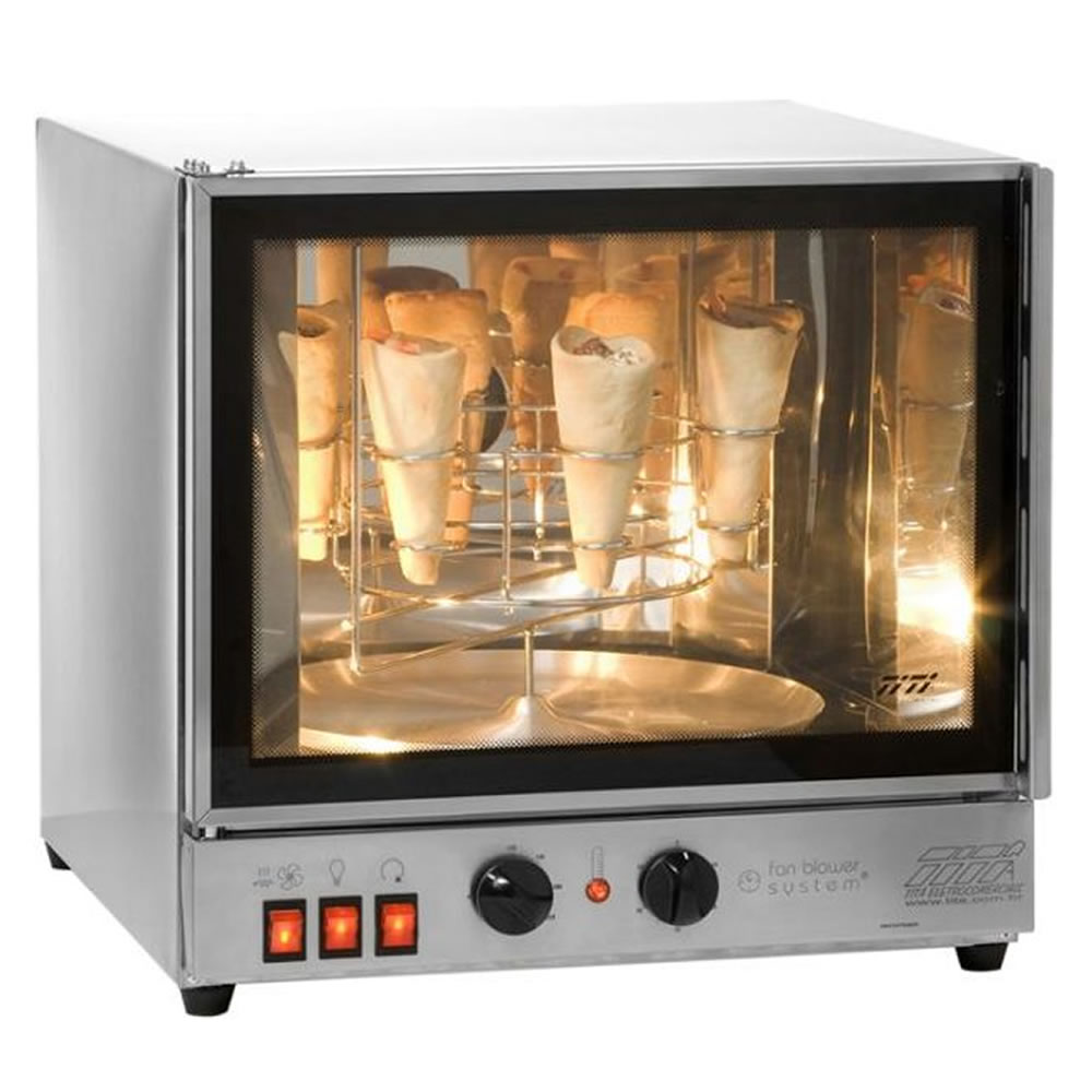 Forno Elétrico Giratório Turbo Pizza Cone 220V FGE CP8 Titã