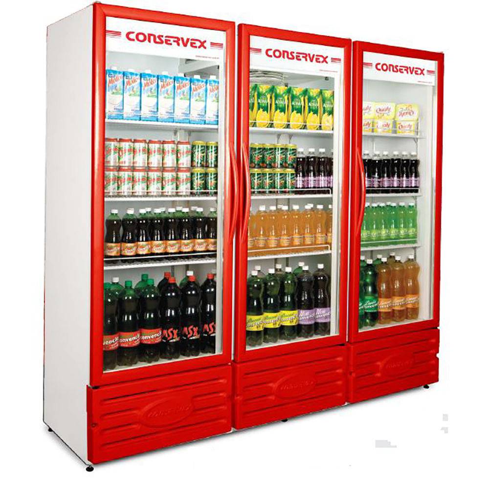 Expositor Refrigerado Vertical 3 Portas ERV-1300/V Conservex