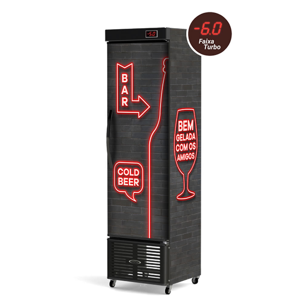 Cervejeira Refrigerada Slim Pub CRV-250/P Conservex