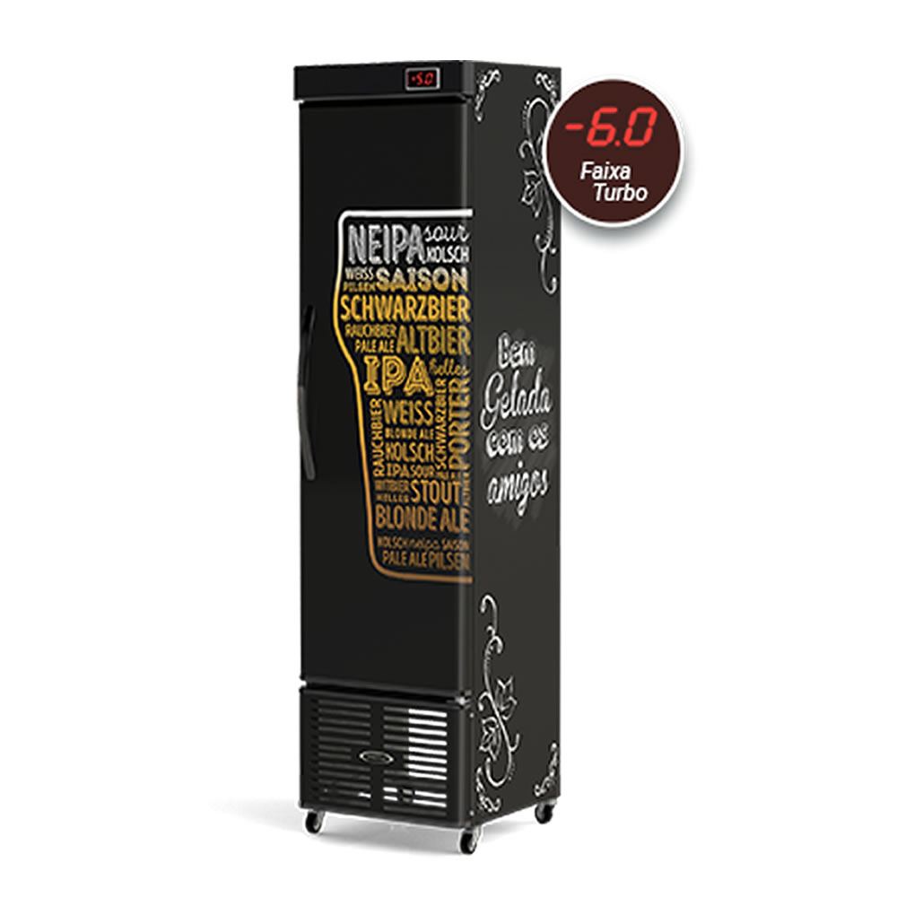 Cervejeira Refrigerada Slim Estilos CRV-250/E Conservex