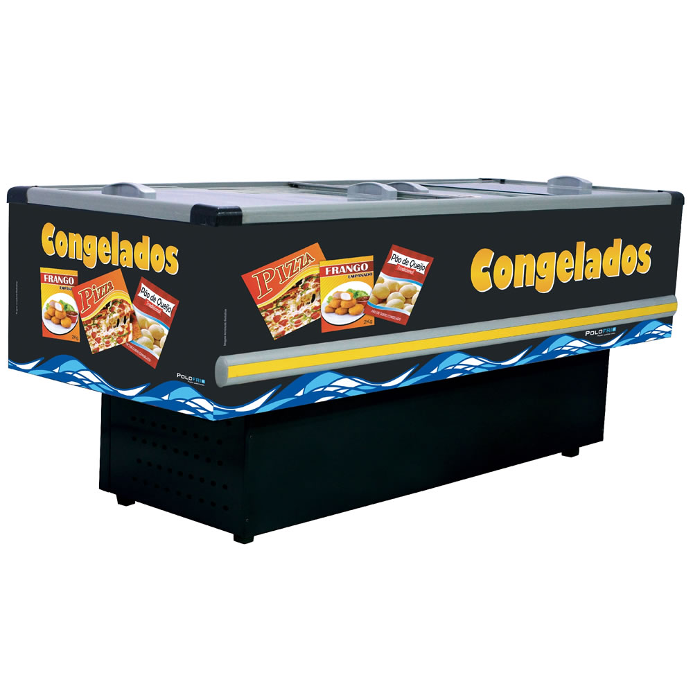 Ilha para Congelados 520L Linha 2603 | 2604 PoloFrio