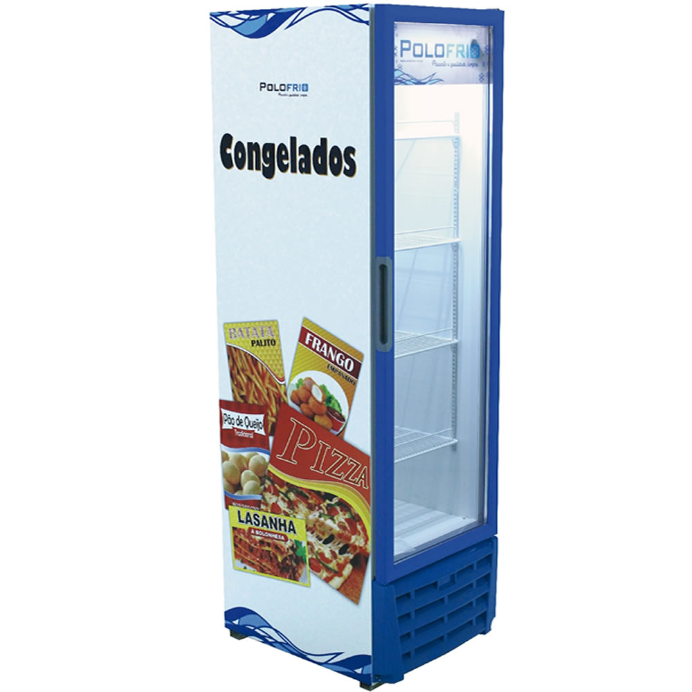 Visa Cooler Congelados 370L Linha 2501 PoloFrio