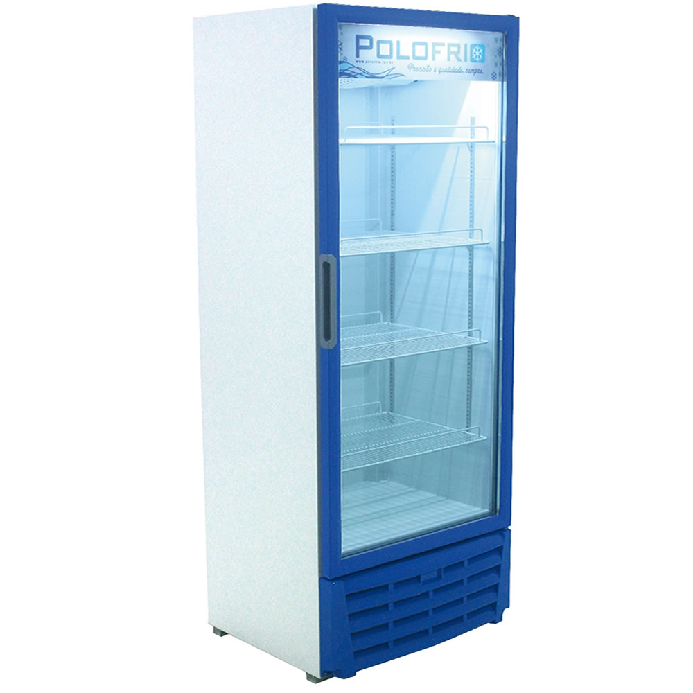 Visa Cooler 450L Linha 2404 com pista PoloFrio