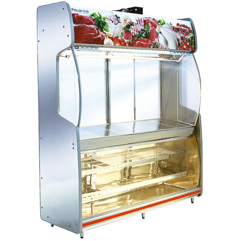 Expositor Açougue Vitrine de Carne 1,50m Linha 1104 PoloFrio